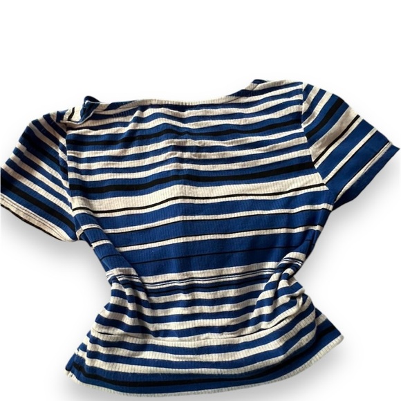 Blue Crop Top - Picture 2 of 2